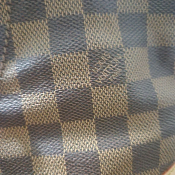 Louis Vuitton Brown Damier Ebene Canvas Leather High Top Vintage - Picture 6 of 14